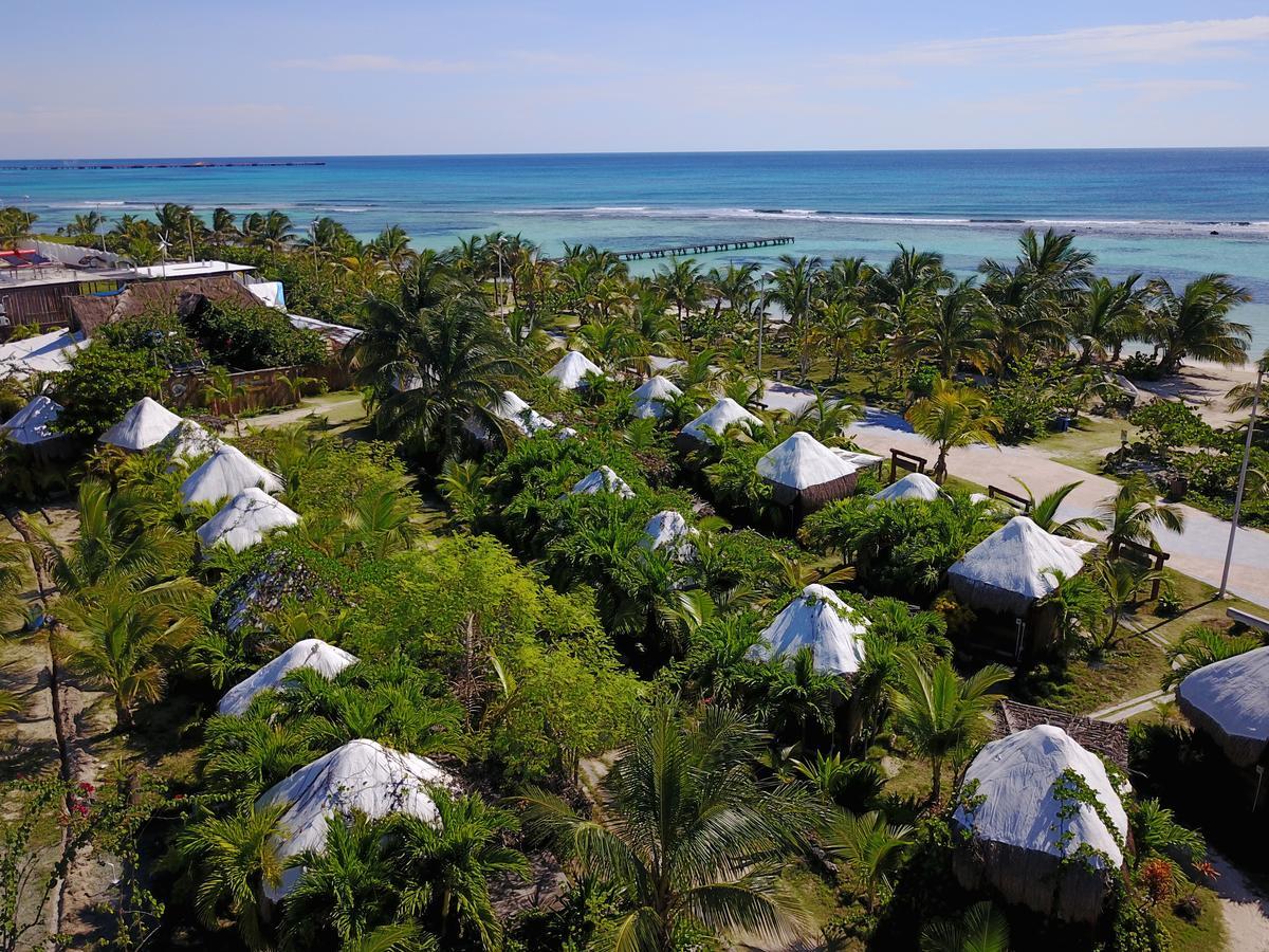 Eco Cabanas Bluekay Mahahual Exterior photo